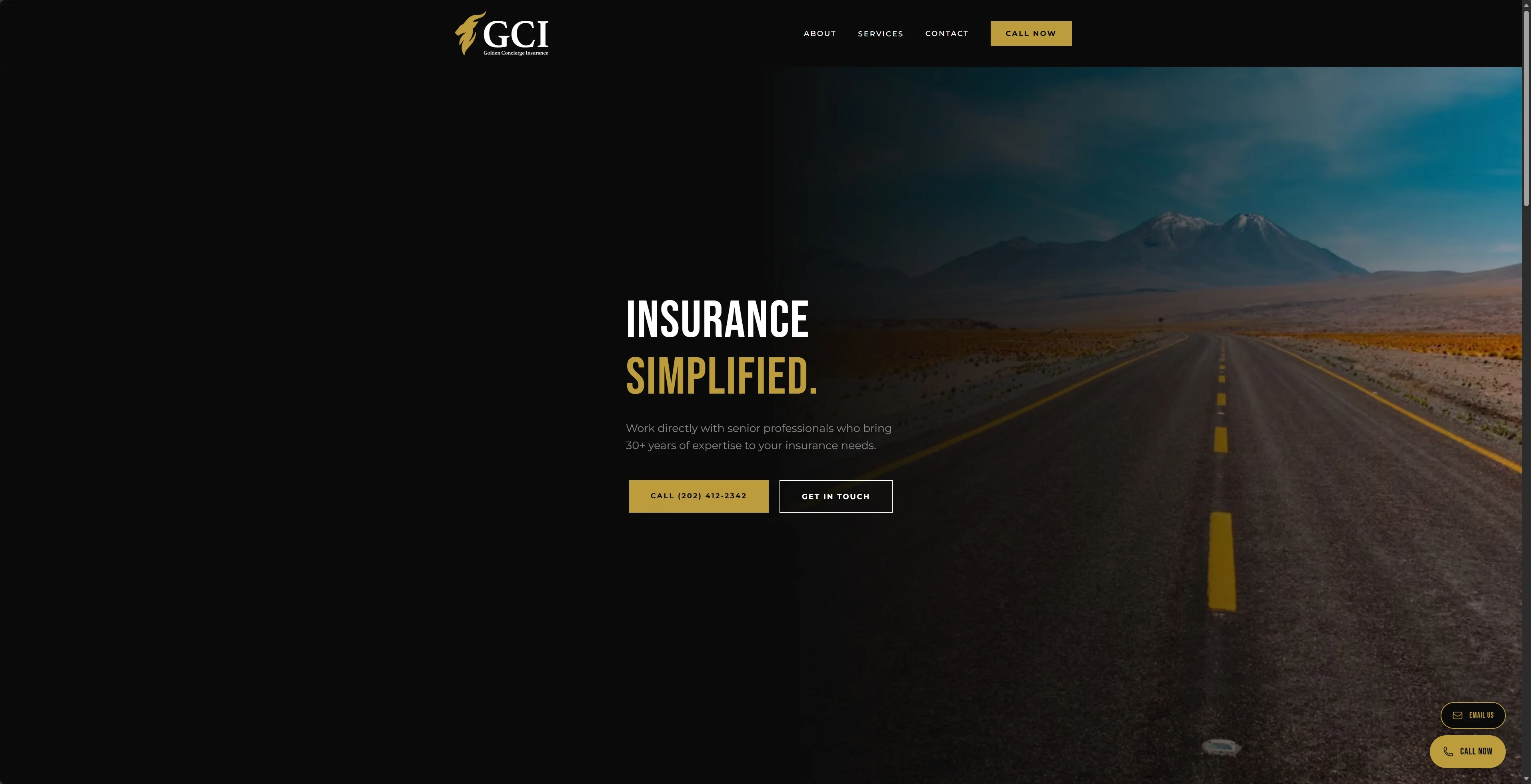 GCI Benefits website